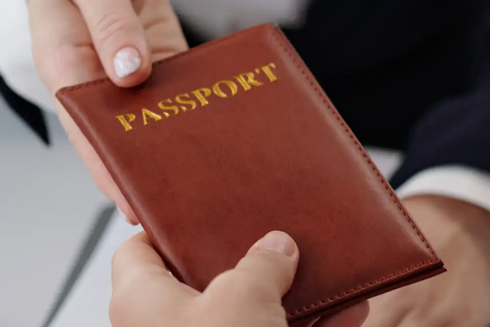 Photo accompanying the sworn translation of passport