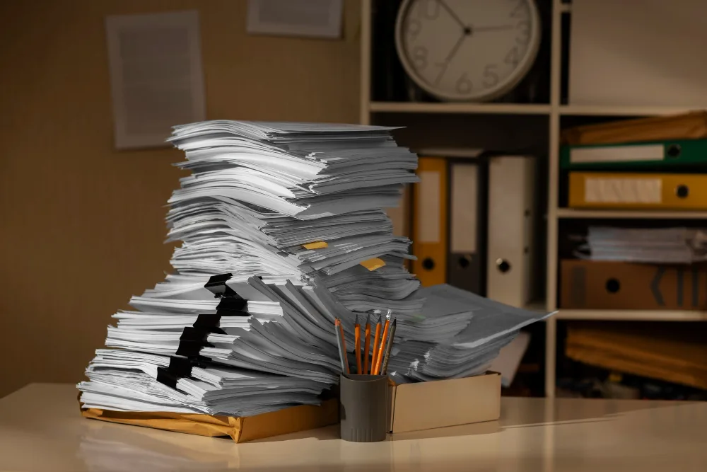 Stack of official documents — certified translation